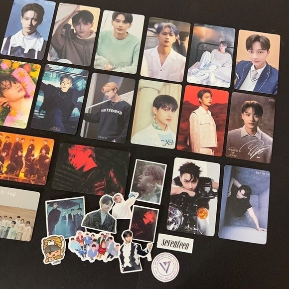 JUN Photocards Seventeen 17 KPOP Junhui Set Bias Pack Unofficial Cards Carats - Picture 2 of 5